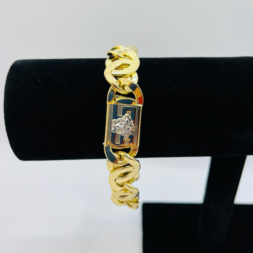 PULSERA MEDUSA BICOLOR 15MM (1)