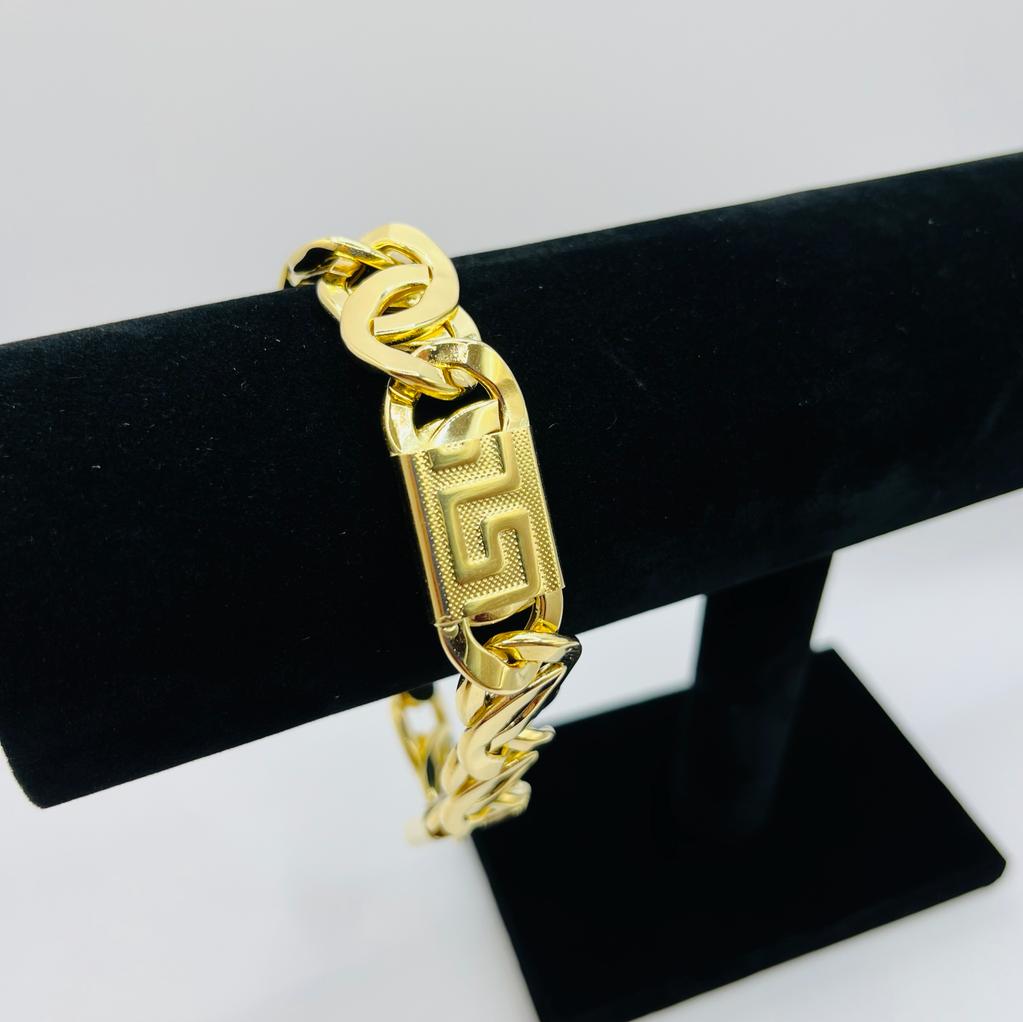 PULSERA MEDUSA BICOLOR 15MM (3)