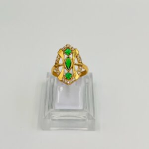 Anillo lanzadera verde