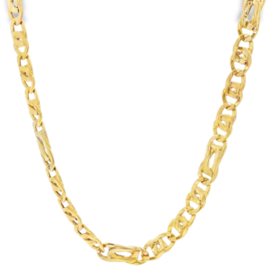 Cadena ojo de perdiz bicolor