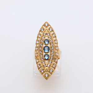 Lanzadera XXL piedras azules