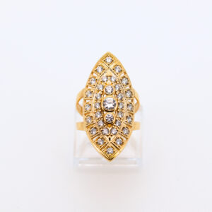 Lanzadera con 3 piedras rosas