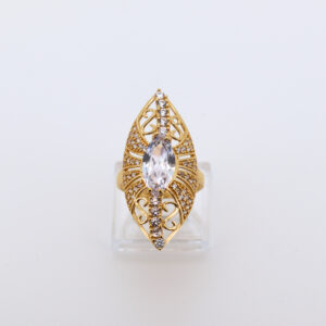 Lanzadera con piedra blanca