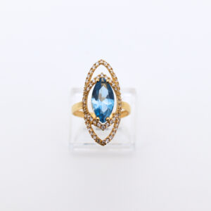 Lanzadera circonitas azul