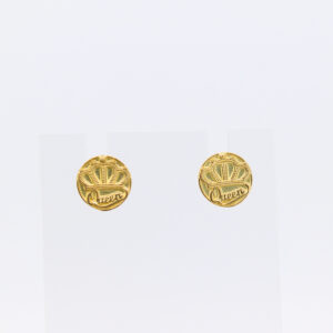 PENDIENTES QUEEN PEQUEÑOS REDONDOS