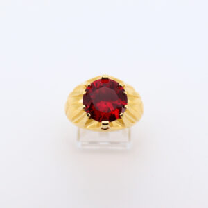 SOLITARIO XXL PIEDRA ROJA